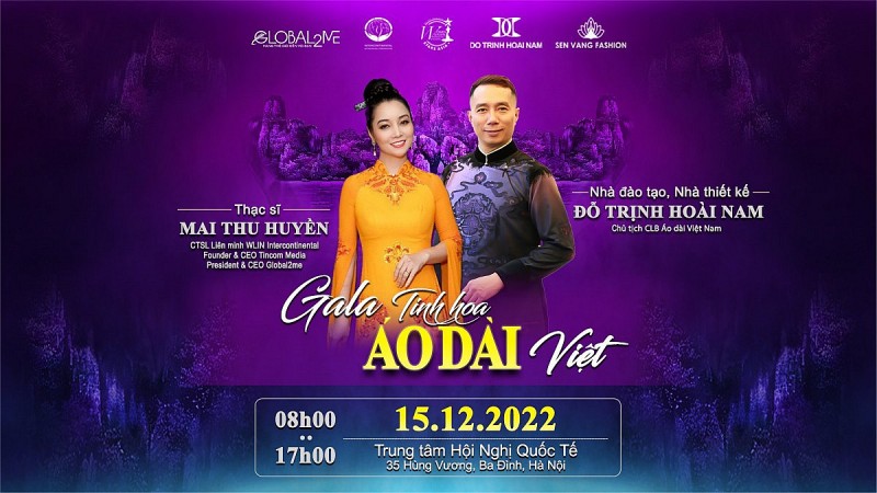 Gala Tinh hoa áo dài Việt 2022: Dát vàng lên Áo dài